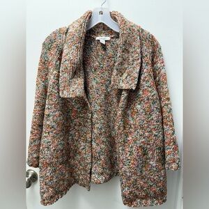 dressbarn Multicolor Knit Women's Cardigan